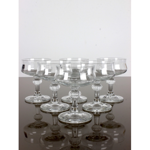 Komplet 6 kryształowych kieliszków do...