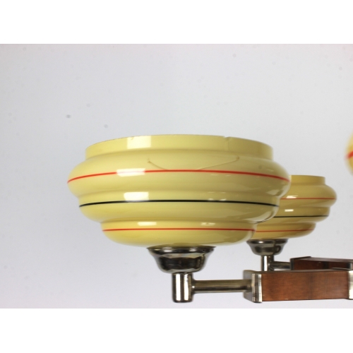 Żyrandol art deco, lata 30.