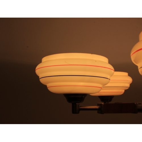 Żyrandol art deco, lata 30.