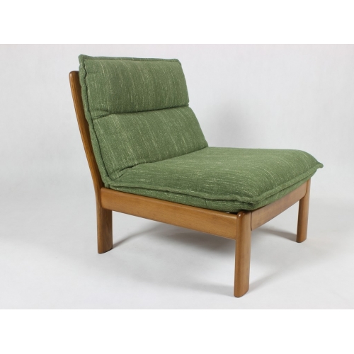 Fotel z podnóżkiem, Dania, lata 60.