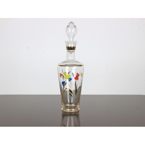 Komplet karafka i trzy kieliszki,...