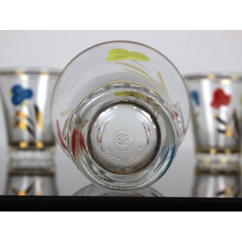 Komplet karafka i trzy kieliszki,...