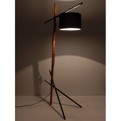 Drewniana lampa podłogowa sushi, lata...