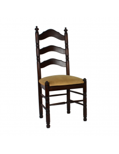 Drewniane krzesło, lata 70.