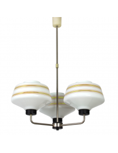 Żyrandol, trzy klosze,...